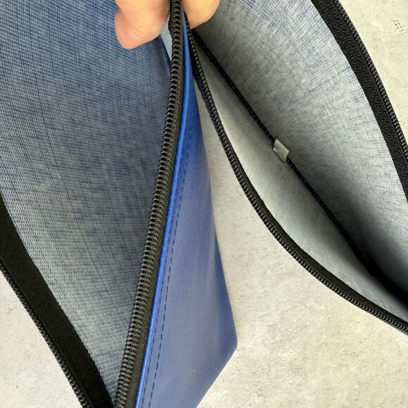 Lot 1 Vintage Locking Night Deposit Bank Money Bag 7 Pin Tumbler & 4 Small Bags - Picture 13 of 16